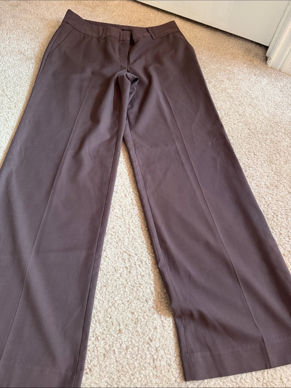 Merona - Brown Wide Leg Pants - Size 8